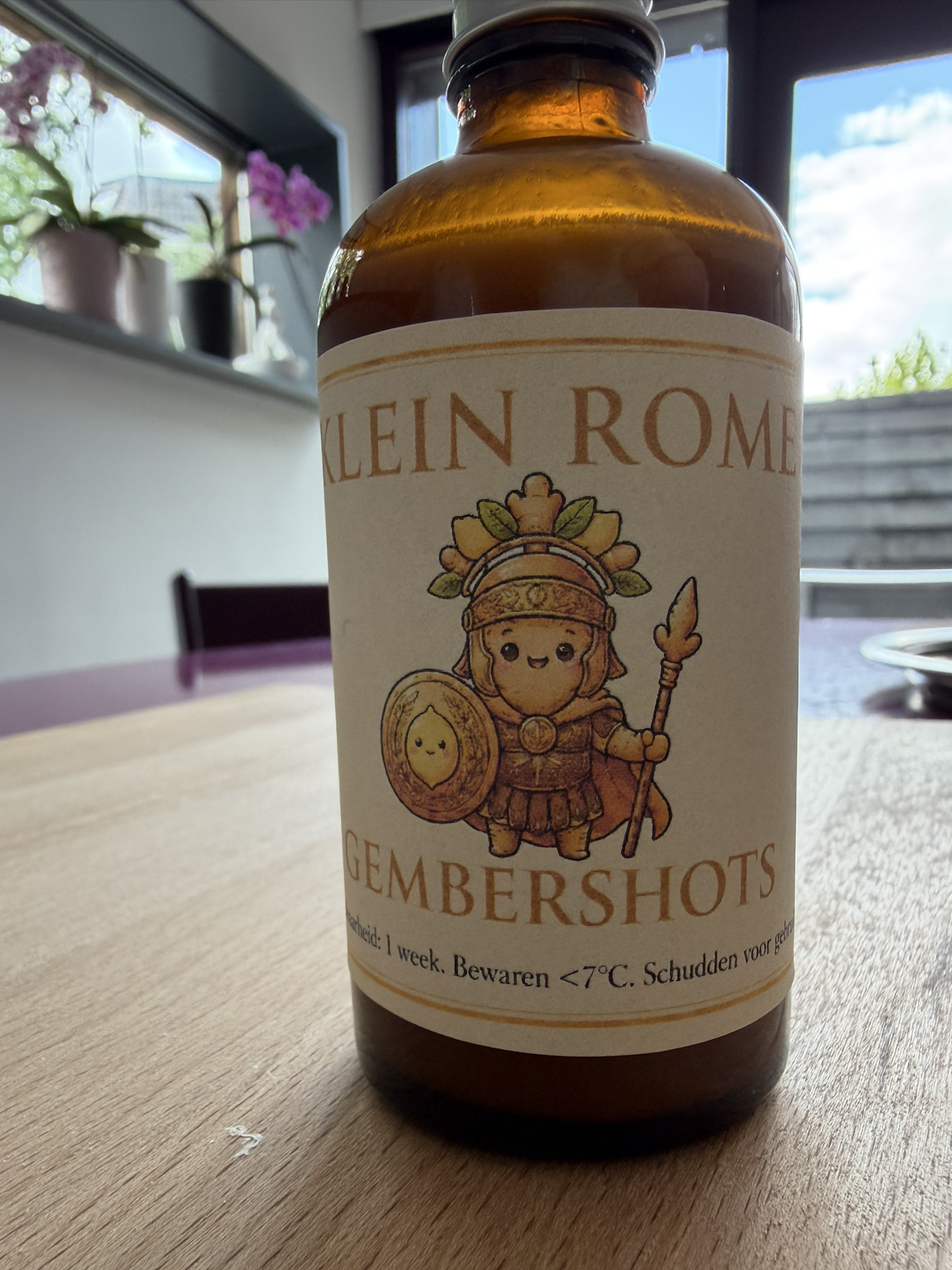 Flesje Klein Rome Gembershots